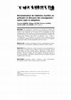 Research paper thumbnail of Dissémination de tablettes tactiles en primaire et discours des enseignants : entre rejet et adoption