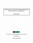 Research paper thumbnail of The Political Culture of Islam, Gender, and Development in Uzbekistan