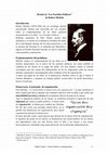 Research paper thumbnail of Reseña de “Los Partidos Políticos”  de Robert Michels