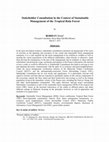 Research paper thumbnail of Stakeholder Consultation in the Context of Sustainable Management of the Tropical Rain Forest