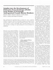 Research paper thumbnail of Insights into the Development of Polycystic Ovary Syndrome (PCOS) from Studies of Prenatally Androgenized Female Rhesus Monkeys