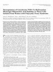 Research paper thumbnail of Dysregulation of Cytochrome P450 17␣-Hydroxylase Messenger Ribonucleic Acid Stability in Theca Cells Isolated from Women with Polycystic Ovary Syndrome