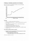 Research paper thumbnail of Respiration rate