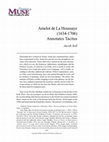 Research paper thumbnail of Amelot de La Houssaye (1634-1706) Annotates Tacitus