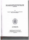 Research paper thumbnail of Asas Islam dan Artikulasi Politik Partai Islam - Studi Perbandingan PPP, PBB dan PKS di Indonesia Pasca Reformasi (thesis full text)