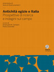 Research paper thumbnail of La collezione egizia della Sapienza Università di Roma: il piatto di Hotepsekemui, in Antichità Egizie e Italia, 2014