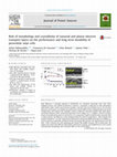 Research paper thumbnail of Role of morphology and crystallinity of nanorod and planar electron transport layers on the performance and long term durability of perovskite solar cells