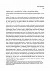 Research paper thumbnail of A Lesbian Lover's Complaint: (Re)Writing as Revolutionary Action