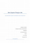 Research paper thumbnail of Men Explain Things to Me Book review