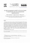 Research paper thumbnail of A yield management model for five-star hotels: Computerized and non-computerized implementation