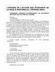 Research paper thumbnail of Dossier de plainte 2 à l,Ombudsman de Radio-Canada, février 2005 : grève étudiante/ événement de Montebello (15 février)