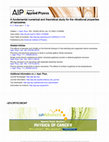 Research paper thumbnail of A fundamental numerical and theoretical study for the vibrational properties of nanowires