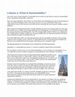 Research paper thumbnail of Column 2 What Is Sustainability?