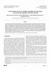 Research paper thumbnail of Critical impact energy for spalling, tunnelling and penetration of concrete slab impacted with hard projectile