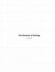 Research paper thumbnail of Elements of Geology