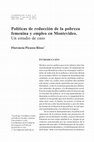 Research paper thumbnail of Políticas de reducción de la pobreza femenina y empleo en Montevideo. Un estudio de caso