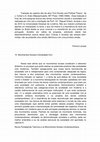 Research paper thumbnail of Movimentos Sociais e Sociedade Civil -  tradução do capítulo dez da obra Civil Society and Political Theory de J. Cohen e A. Arato.