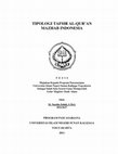 Research paper thumbnail of Tipologi Tafsir Indonesia