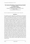 Research paper thumbnail of The Statistical Distribution of Annual Maximum Rainfall in Colombo District