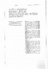 Research paper thumbnail of Bruno Latour: Kohututkija vai tieteen supertähti?