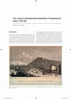 Research paper thumbnail of Art, science and painting restoration in Napoleonic Italy, 1796-98