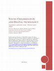 Research paper thumbnail of YOUNG CHILDREN (0-8)   AND DIGITAL TECHNOLOGY.  A qualitative exploratory study - National report - ITALY 