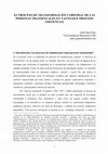 Research paper thumbnail of El proceso de transformación corporal de las personas transexuales en tanto que proceso asistencial (The process of corporal transformation of transsexual persons insofar as a care process)