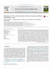 Research paper thumbnail of Persistence of 137Cs in the litter layers of forest soil horizons of Mount IDA/Kazdagi, Turkey