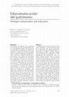 Research paper thumbnail of Educomunicación del patrimonio