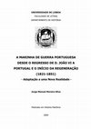 Research paper thumbnail of SILVA, Jorge Moreira da (2009) - A Marinha de Guerra Portuguesa desde o Regresso de D. João VI a Portugal e o início da Regeneração (1821-1851)