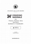 Research paper thumbnail of Le ‘Cappelle’ del foro di Herdonia: nuovi dati dall’archivio Mertens, in 34°Convegno Nazionale sulla Preistoria - Protostoria - Storia della Daunia (San Severo 16 - 17 novembre 2013)