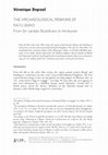 Research paper thumbnail of The archaeological remains of Ratu Boko: From Sri Lankan Buddhism to Hinduism