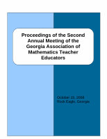 Research paper thumbnail of Becoming Critical Mathematics Pedagogues: A Journey [Proceedings]