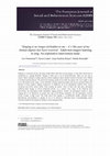 Research paper thumbnail of ‘Singing is no longer forbidden to me – it’s like part of my human dignity has been restored.’ Adult non-singers learning to sing: An explorative intervention study