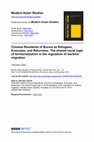 Research paper thumbnail of Chinese Residents of Burma as Refugees, Evacuees, and Returnees