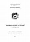 Research paper thumbnail of PEREIRA Pedro Miguel Nazaré (2011) - Bernardo Ramires Esquível (1723-1812)