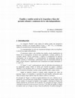 Research paper thumbnail of Familia y cambio social en la Argentina a fines del período colonial y comienzos de la vida independiente.