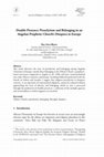 Research paper thumbnail of Double Presence: Proselytism and Belonging in an Angolan Prophetic Church's Diaspora in Europe