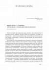 Research paper thumbnail of Między Scyllą a Charybdą... Wspomnienie o Profesorze Jerzym Kolendo, Studia Europaea Gnesnensia 10, 2014, s. 433-439