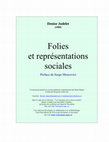 Research paper thumbnail of Folies et représentations sociales