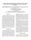 Research paper thumbnail of Statistical Analysis of Electroplated Indium (III) Sulfide (In 2 S 3 ) Films, a Potential Buffer Material for PV (Heterojunction Solar Cells) Systems, using Organic Electrolytes Engineering Management Graduate Program