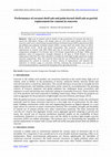 Research paper thumbnail of Performance of coconut shell ash and palm kernel shell ash as partial replacement for cement in concrete