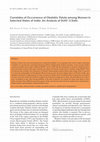 Research paper thumbnail of Correlates of Occurrence of Obstetric Fistula among Women in Selected States of India: An Analysis of DLHS-3 Data