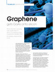 Research paper thumbnail of Graphene gets GaAs onto Silicon