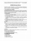 Research paper thumbnail of RESUMEN DE LOS ELEMENTOS DEL SERMÓN