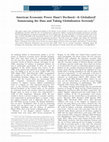 Research paper thumbnail of American Economic Power Hasn't Declined — It Globalized! Summoning the Data and Taking Globalization Seriously