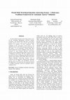 Research paper thumbnail of World Wide Web Based Question Answering System – A Relevance Feedback Framework for Automatic Answer Validation