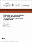 Research paper thumbnail of Enhancing land use classification with fusing dual-polarized TerraSAR-X and multispectral RapidEye data