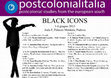 Research paper thumbnail of Black Icons -- Seminario di ricerca su "razza" e visualità - Padova 3-4 giugno 2015