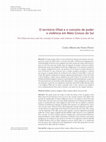 Research paper thumbnail of O território Ofaié e o conceito de poder e violência em Mato Grosso do Sul